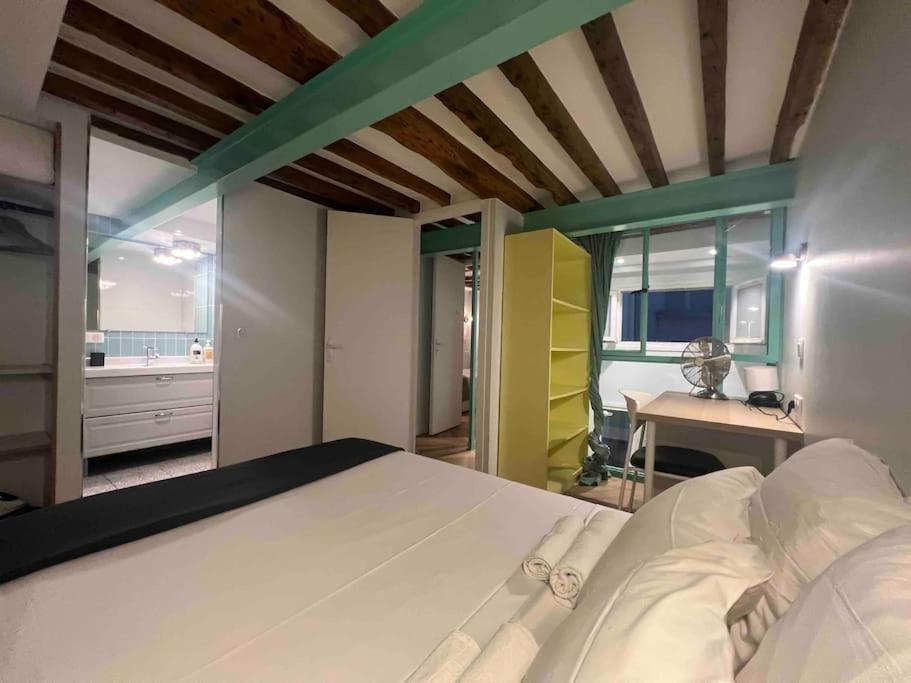 Paris Le Marais Duplex Daire Dış mekan fotoğraf